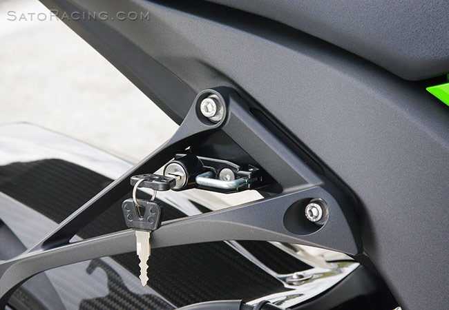 Sato Racing Helmet Lock for Kawasaki ZX-10R (11-24)